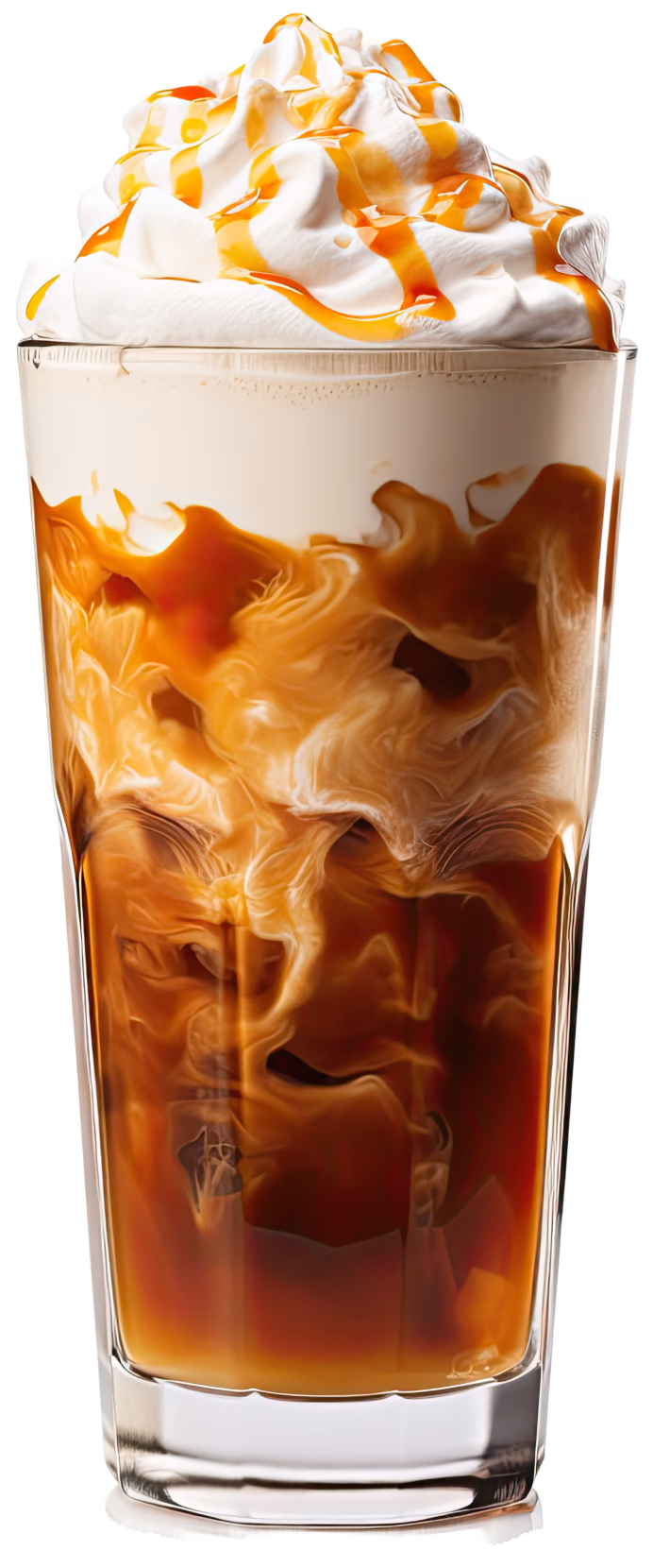 Whipped coffee frappe